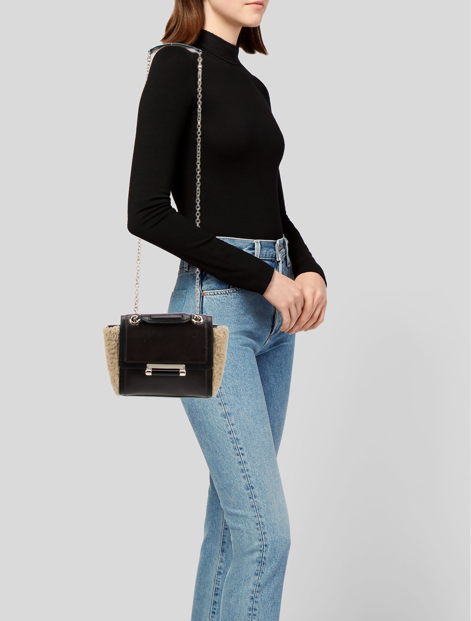 Diane von Furstenberg Leather Shoulder Bag