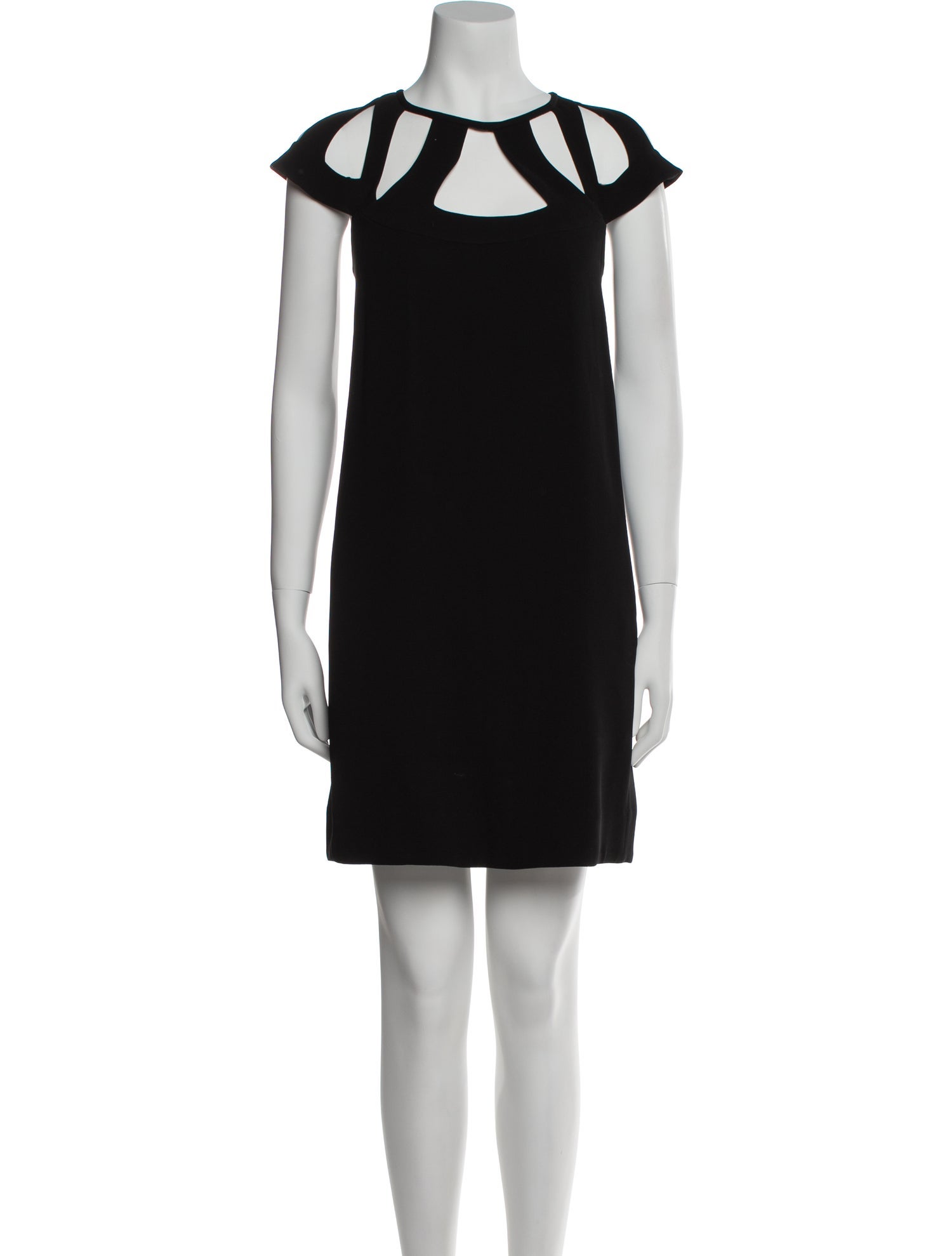 Diane von Furstenberg Crew Neck Mini Dress