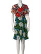 Diane von Furstenberg Silk Knee-Length Dress