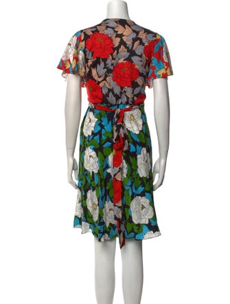 Diane von Furstenberg Silk Knee-Length Dress