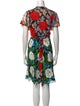 Diane von Furstenberg Silk Knee-Length Dress