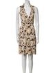 Diane von Furstenberg Silk Knee-Length Dress