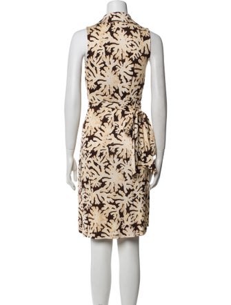 Diane von Furstenberg Silk Knee-Length Dress