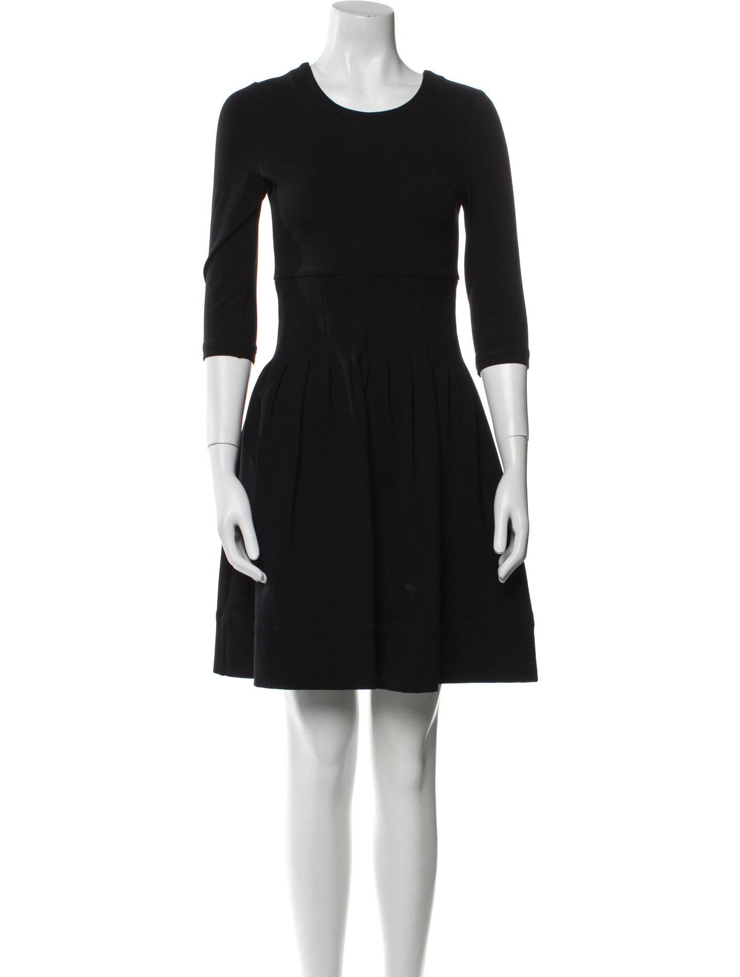 Diane von Furstenberg Crew Neck Mini Dress