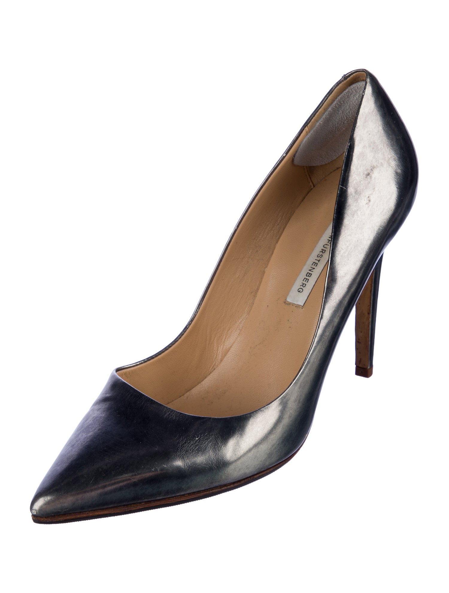 Diane von Furstenberg Patent Leather Pumps