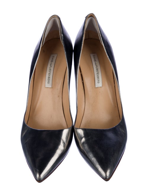 Diane von Furstenberg Patent Leather Pumps