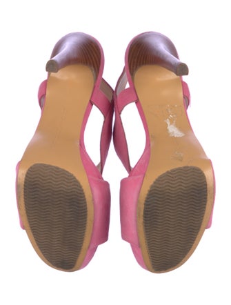 Diane von Furstenberg Suede Slingback Sandals