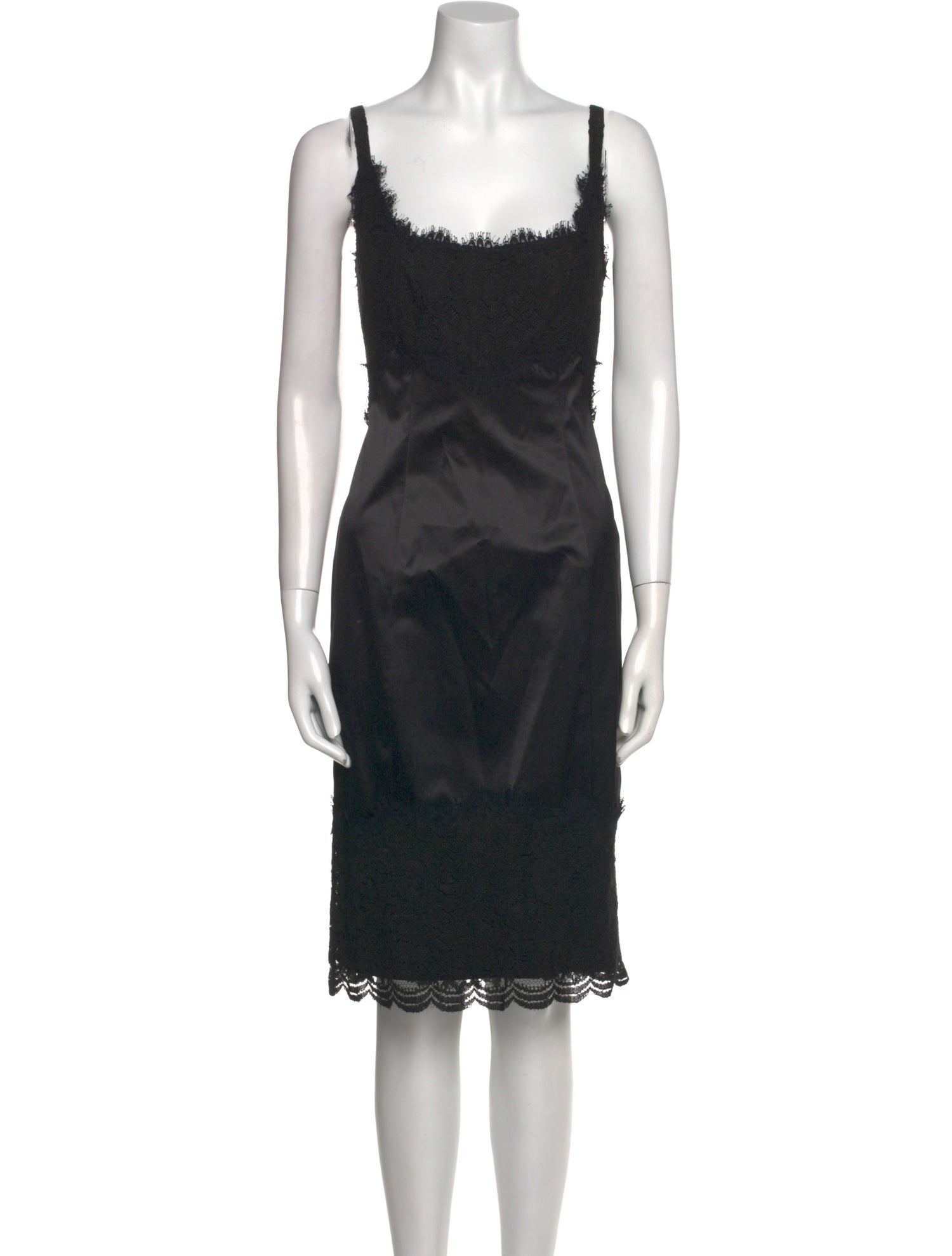 Diane von Furstenberg Square Neckline Knee-Length Dress