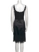 Diane von Furstenberg Square Neckline Knee-Length Dress
