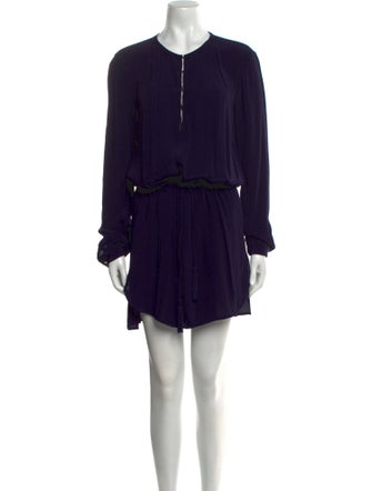Diane von Furstenberg Crew Neck Knee-Length Dress
