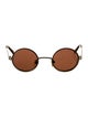 Diane von Furstenberg Round Tinted Sunglasses
