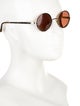 Diane von Furstenberg Round Tinted Sunglasses