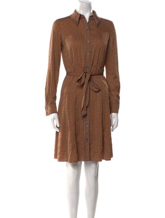 Diane von Furstenberg Silk Knee-Length Dress