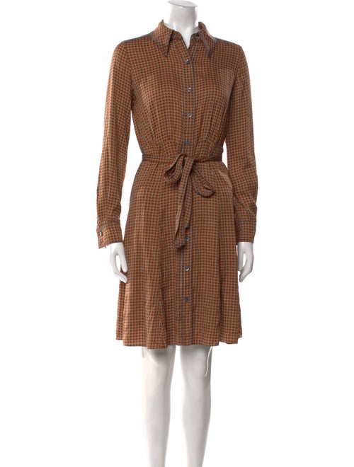 Diane von Furstenberg Silk Knee-Length Dress