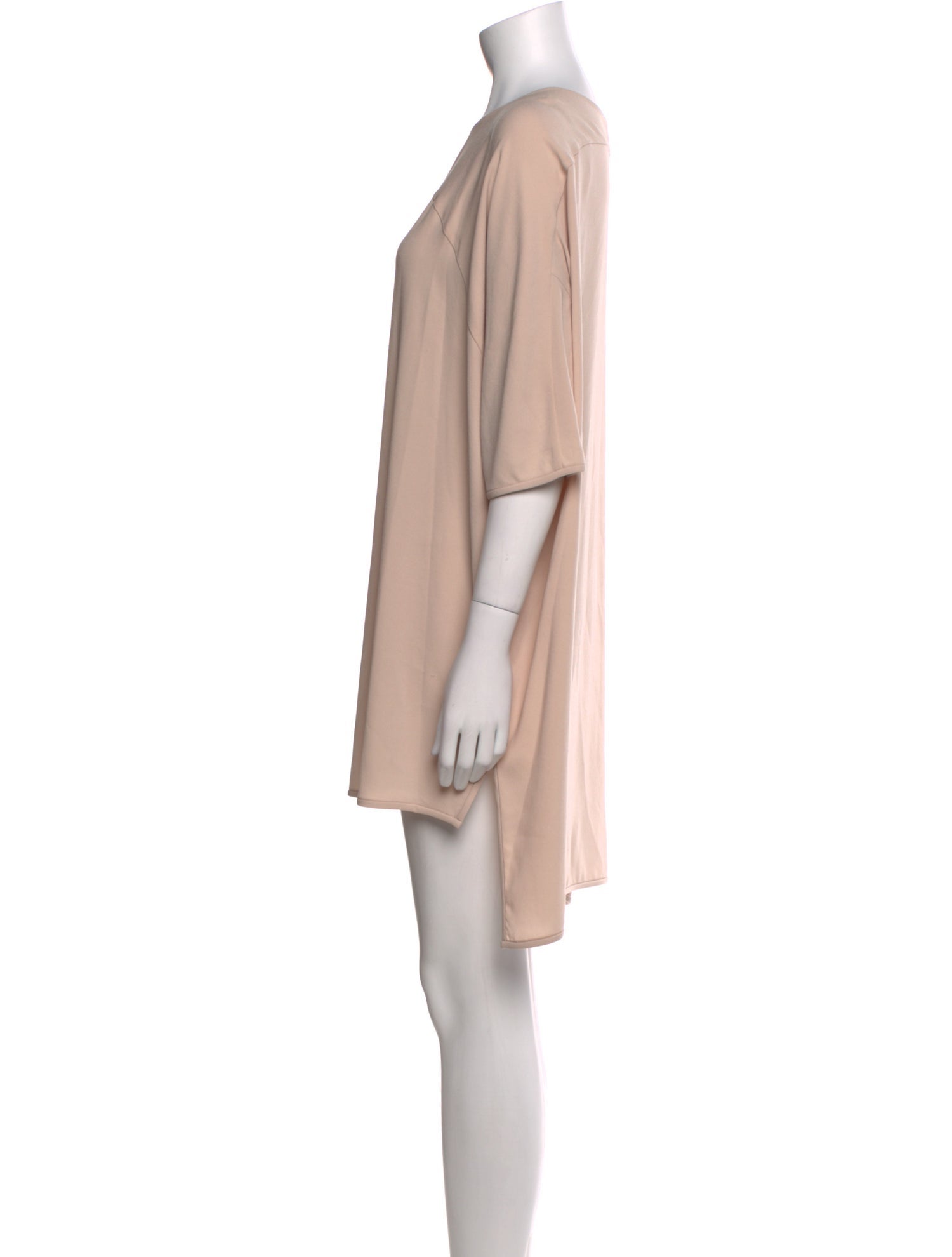 Diane von Furstenberg Bateau Neckline Mini Dress