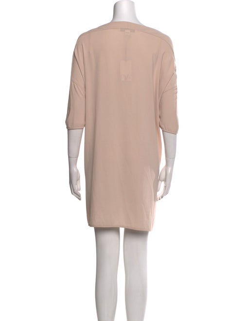 Diane von Furstenberg Bateau Neckline Mini Dress