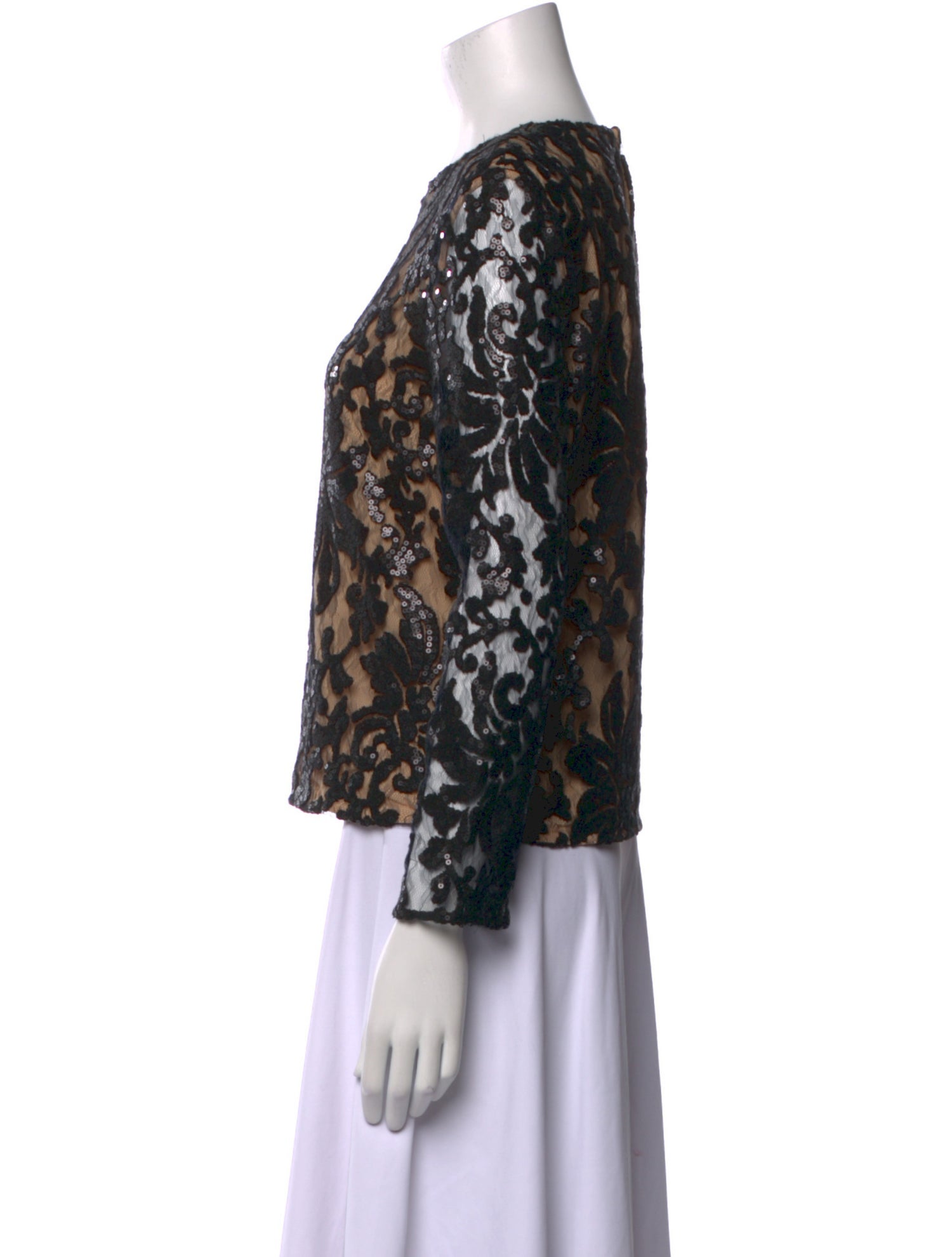 Diane von Furstenberg Nylon Printed Blouse w/ Tags