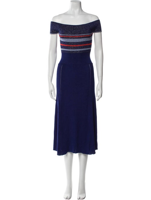Diane von Furstenberg Wool Midi Length Dress