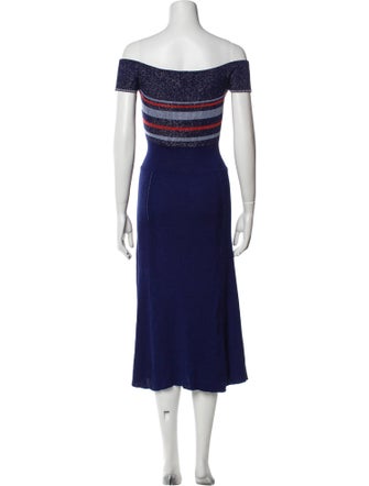 Diane von Furstenberg Wool Midi Length Dress