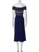 Diane von Furstenberg Wool Midi Length Dress
