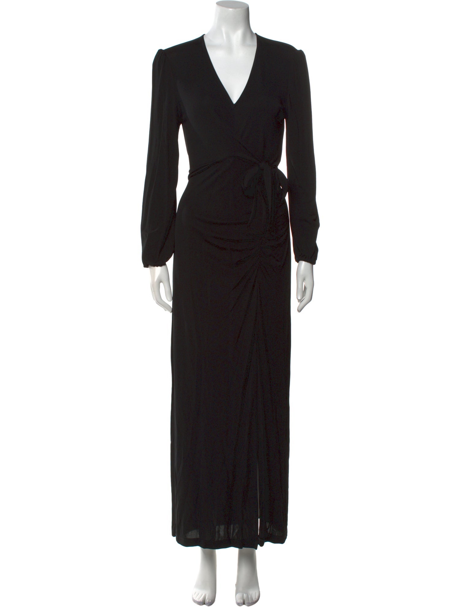 Diane von Furstenberg V-Neck Long Dress