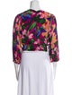 Diane von Furstenberg Silk Floral Print Blouse