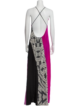 Diane von Furstenberg Silk Long Dress