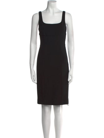 Diane von Furstenberg Square Neckline Knee-Length Dress