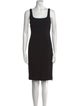 Diane von Furstenberg Square Neckline Knee-Length Dress
