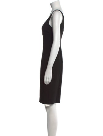 Diane von Furstenberg Square Neckline Knee-Length Dress