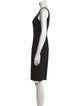 Diane von Furstenberg Square Neckline Knee-Length Dress