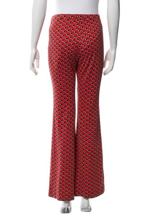 Diane von Furstenberg Silk Wide Leg Pants
