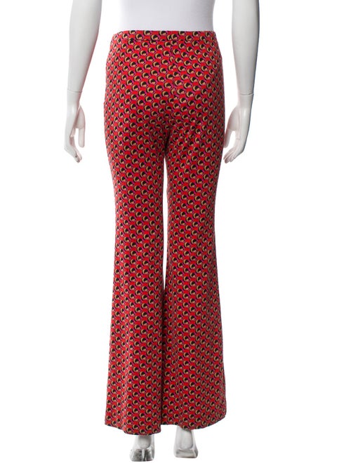Diane von Furstenberg Silk Wide Leg Pants