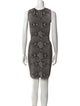 Diane von Furstenberg Printed Mini Dress