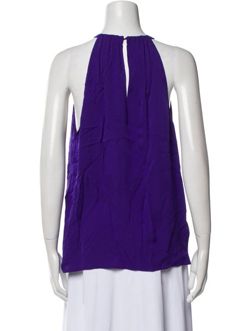 Diane von Furstenberg Silk Halterneck Blouse