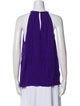 Diane von Furstenberg Silk Halterneck Blouse