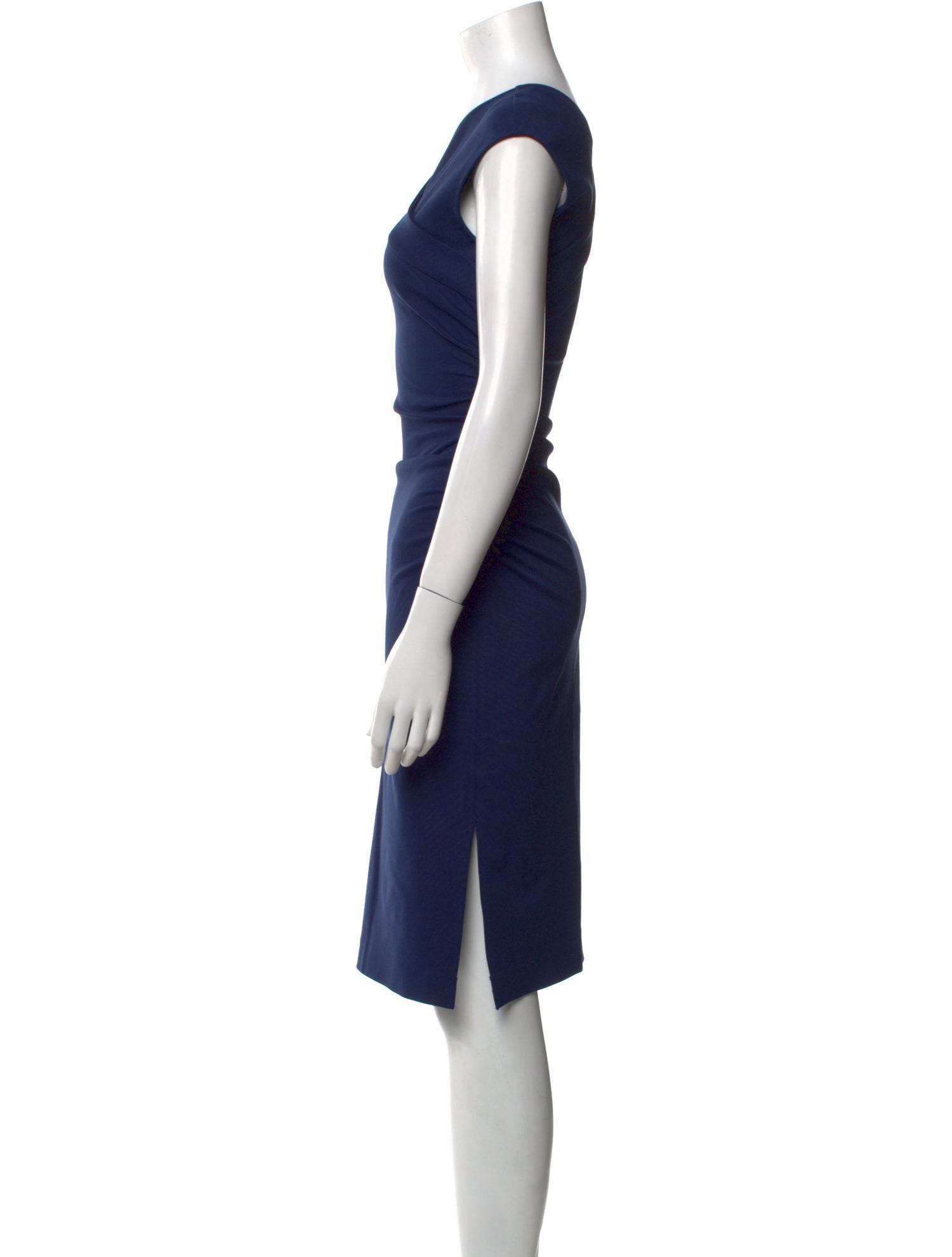 Diane von Furstenberg V-Neck Knee-Length Dress