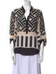 Diane von Furstenberg Printed V-Neck Tunic