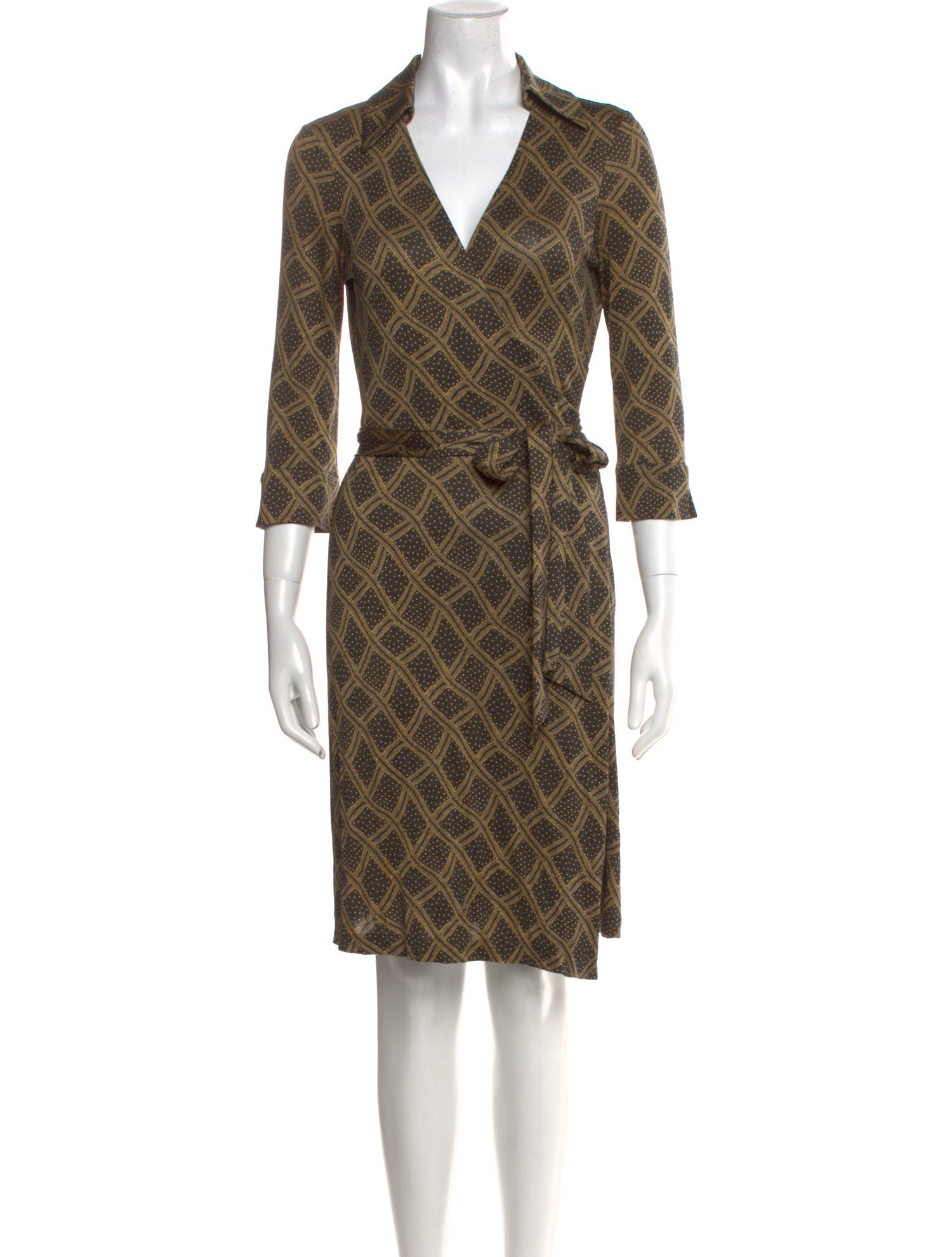 Diane von Furstenberg Silk Midi Length Dress