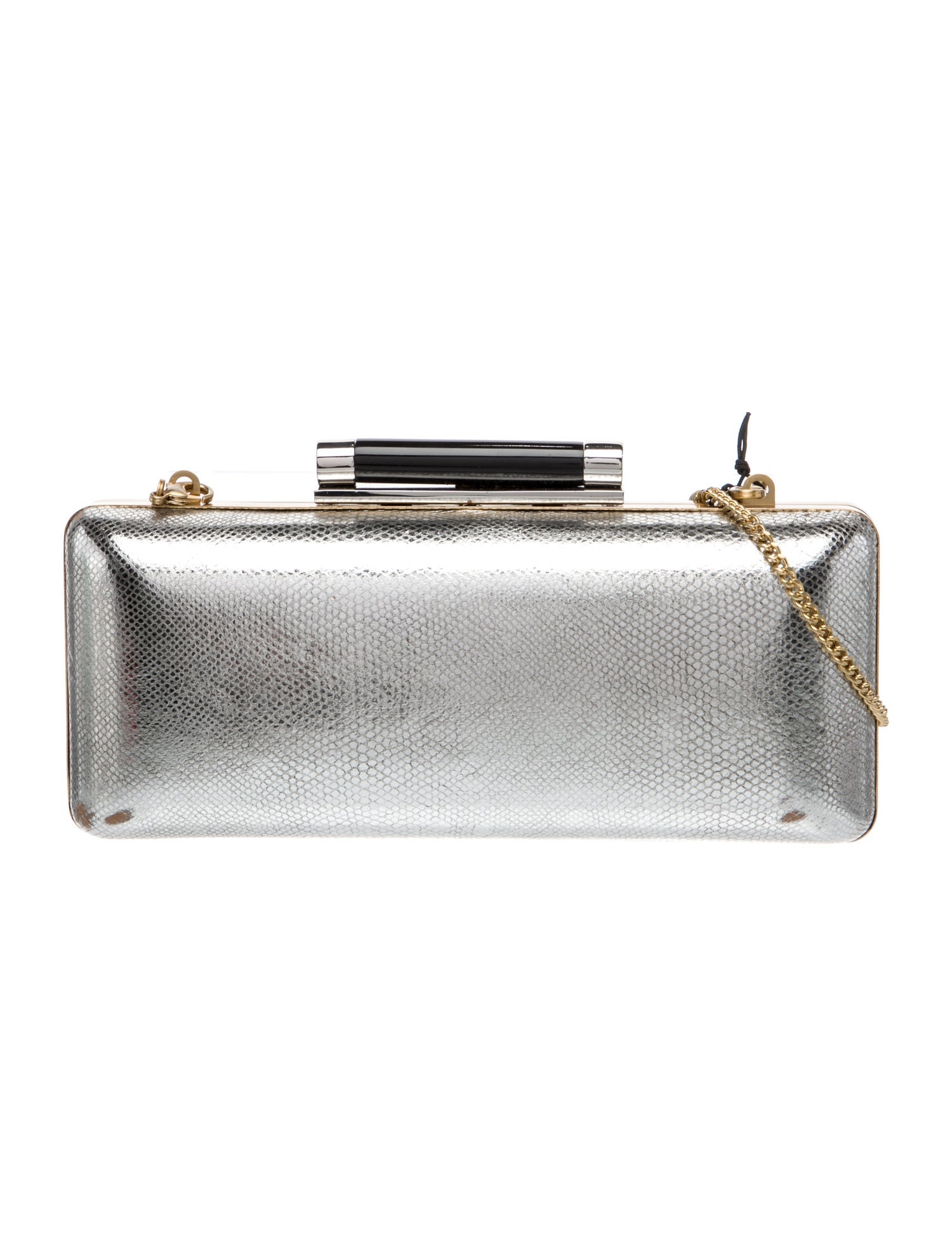 Diane von Furstenberg Leather Minaudière