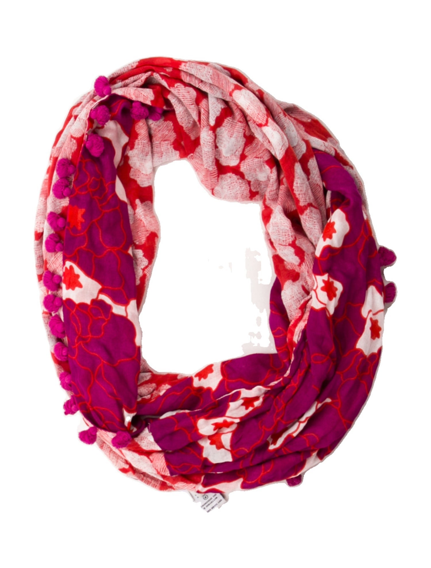 Diane von Furstenberg Floral Print Scarf