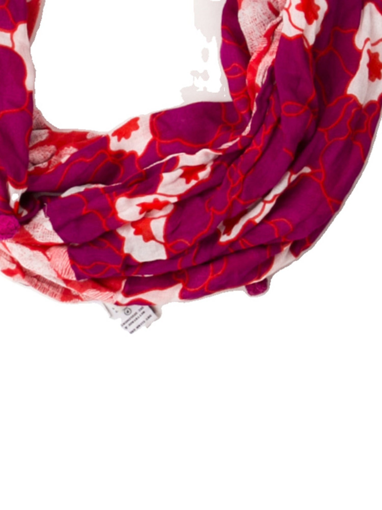 Diane von Furstenberg Floral Print Scarf