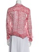Diane von Furstenberg Silk Floral Print Blouse