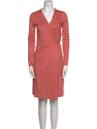 Diane von Furstenberg V-Neck Mini Dress