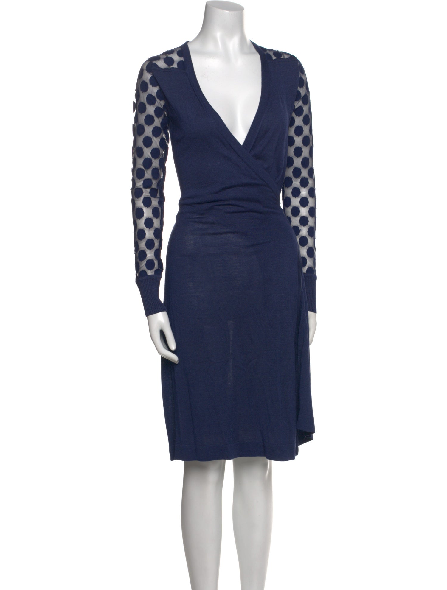 Diane von Furstenberg Silk Knee-Length Dress