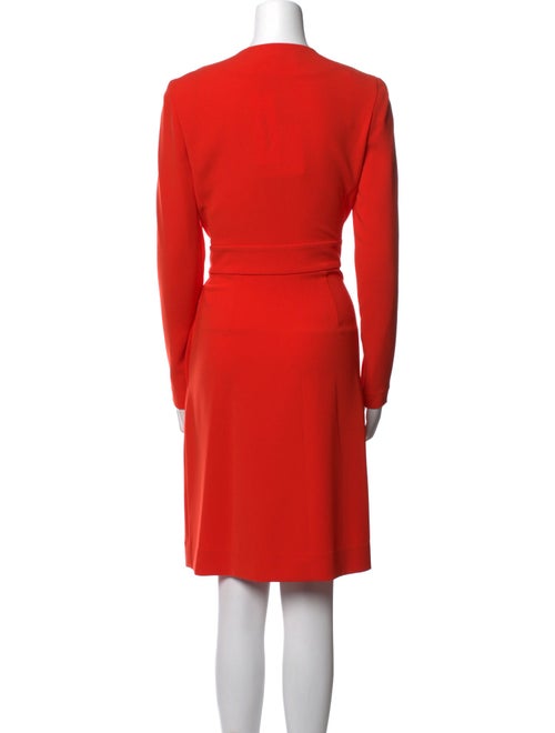 Diane von Furstenberg V-Neck Knee-Length Dress
