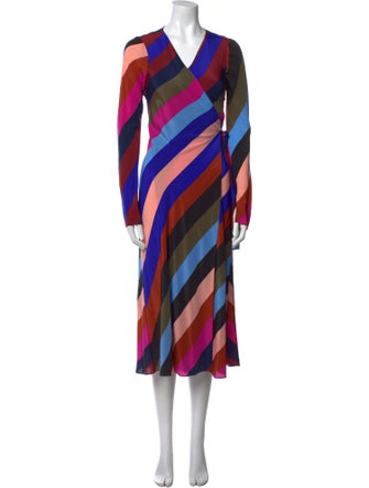 Diane von Furstenberg Silk Midi Length Dress