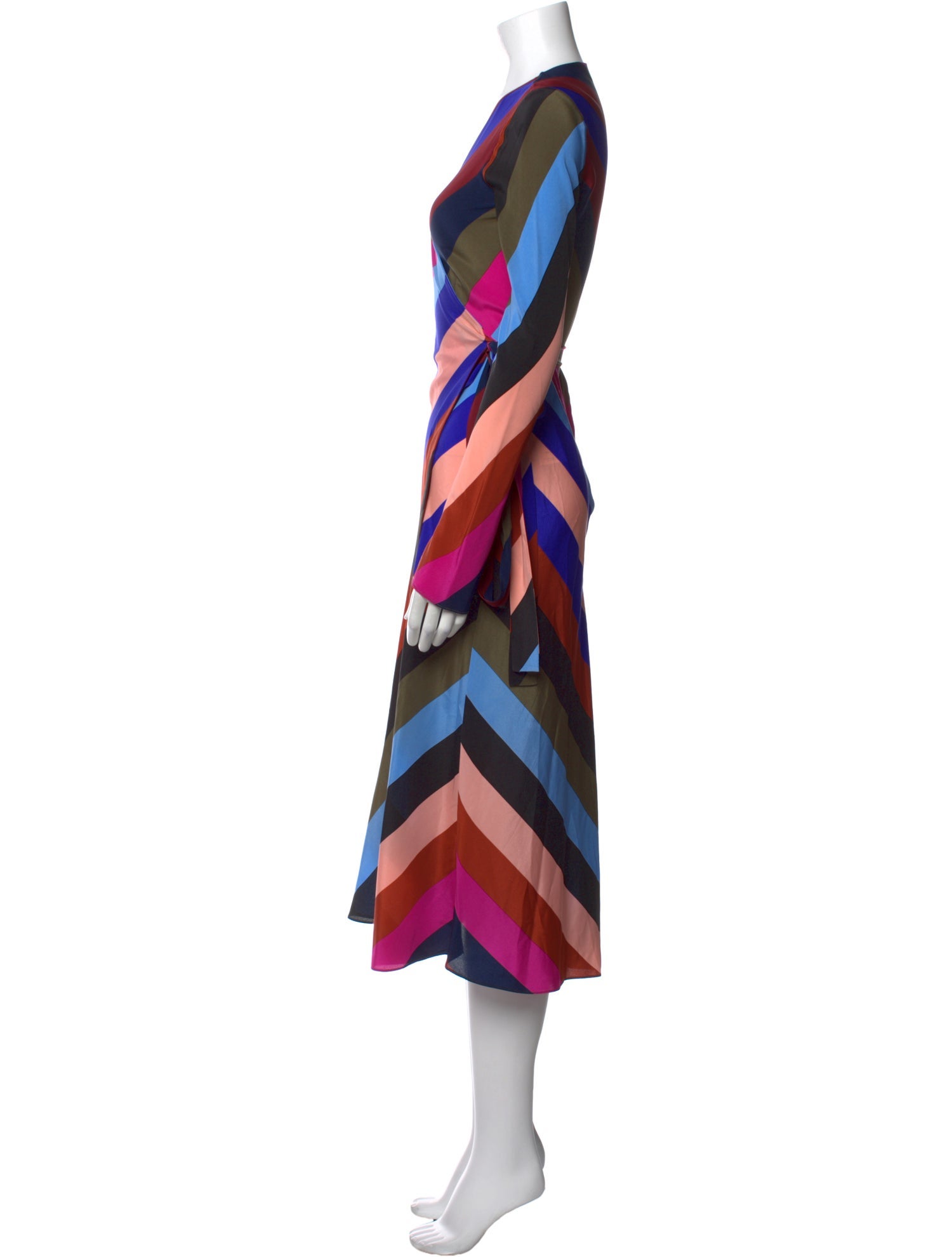 Diane von Furstenberg Silk Midi Length Dress