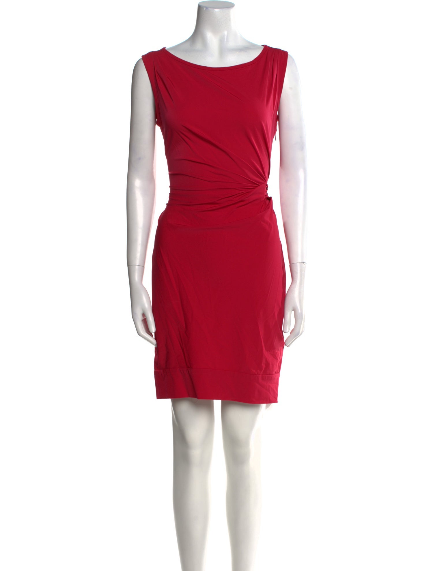 Diane von Furstenberg Bateau Neckline Mini Dress