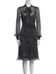 Diane von Furstenberg Silk Knee-Length Dress